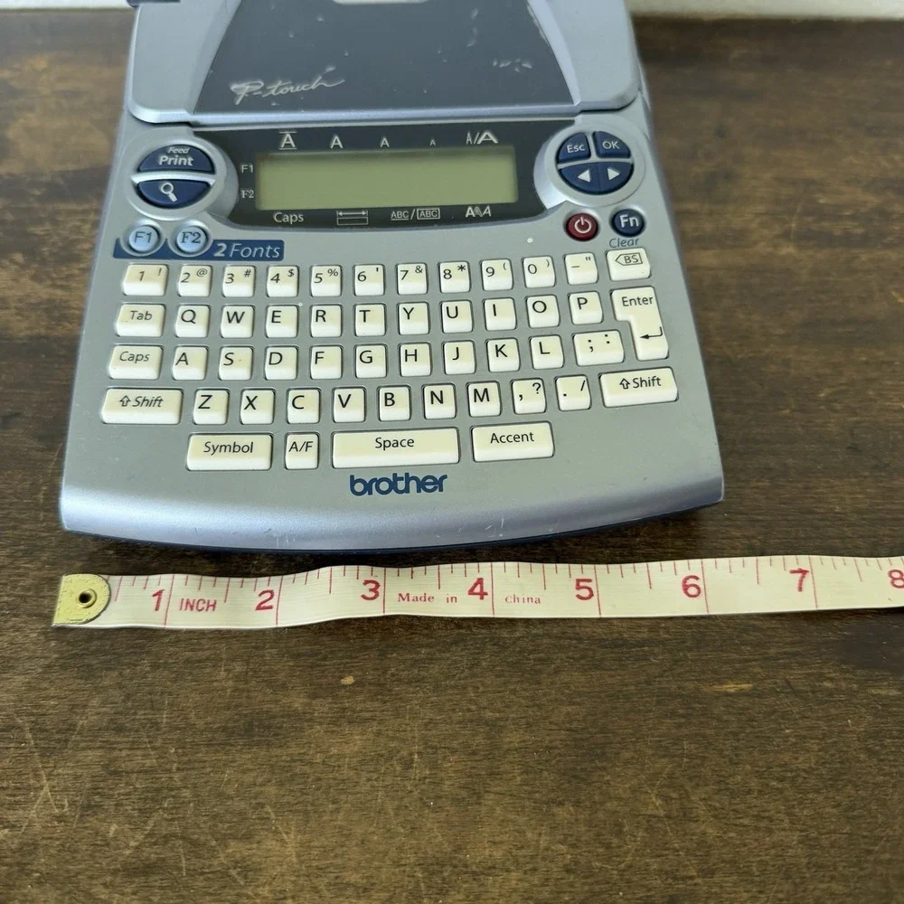 BROTHER P-TOUCH PT-1880 Label Thermal Printer Model PT - 1880 Tested With Tape